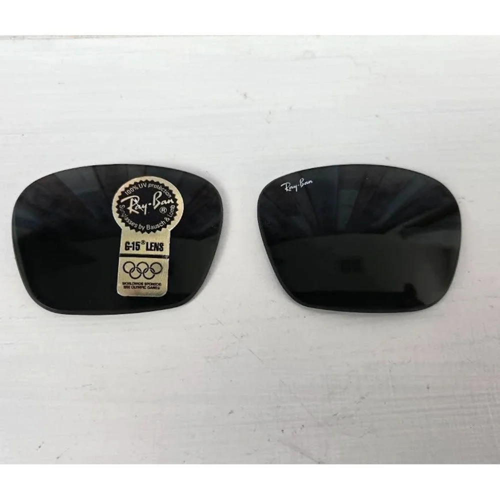 New Ray-Ban G-15‎ Green Glass Replacement Lenses Authentic B&L